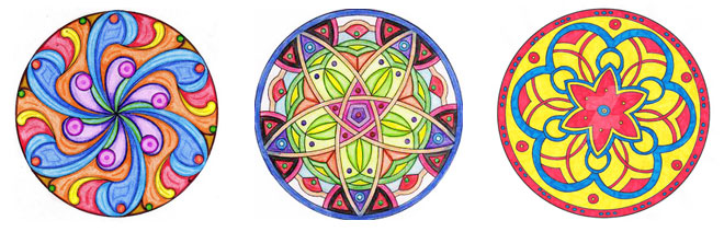 mandalas para colorear